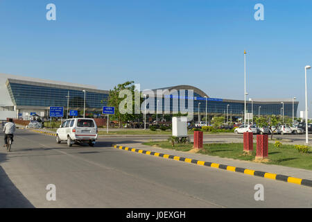 L'aéroport international de Lal Bahadur Shastri, Varanasi, Uttar Pradesh, Inde, Asie Banque D'Images