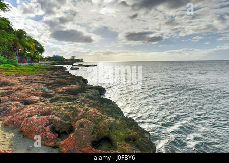 La Boca resort dans la région dans la région de Cuba Spiritus Sanctus. Banque D'Images