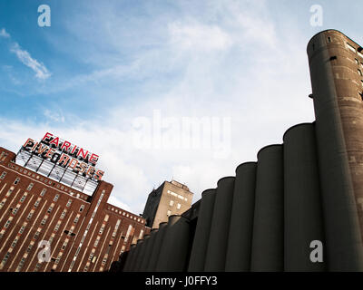 La farine Five Roses à Montréal, Canada Banque D'Images