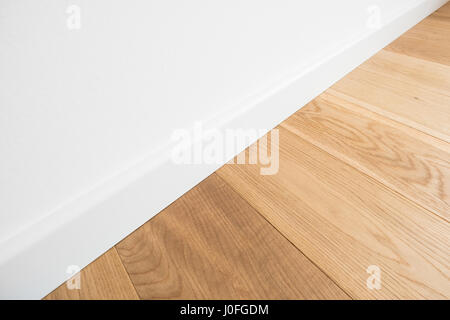 Plancher en bois - gros plan macro parquet Banque D'Images