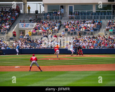 Charlotte Sports Park sur El Jobean Road (SR 776) à Port Charlotte en Floride est le lieu d'entraînement des Rays de Tampa Bay Banque D'Images