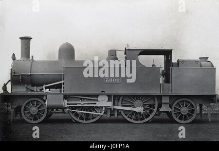 Aucune locomotive 3000 : 2-4-2 tank Banque D'Images