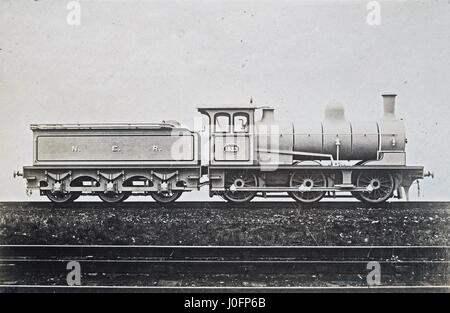 Aucune locomotive 1823 : 0-6-0 Banque D'Images