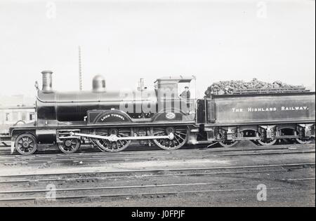 Aucune locomotive 126 : 'Loch Tummel' 4-4-0 Classe Loch, construit en 1896. Conçu par David Jones, renuméroté 14386 par la London, Midland and Scottish Railway Banque D'Images