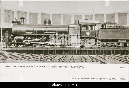 Aucune locomotive 729 : 2-8-2 locomotive de marchandises Banque D'Images