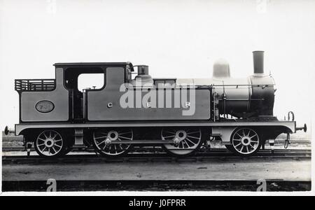 Aucune locomotive 781 : 2-4-2 Banque D'Images