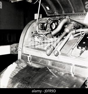 Napier Eland Canadair power plant Banque D'Images