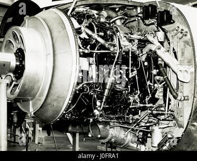 Napier Eland Canadair power plant Banque D'Images