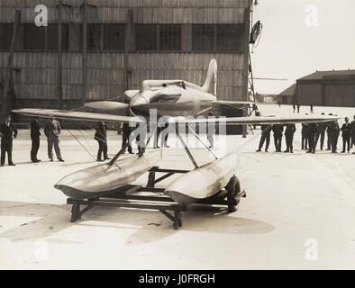 Hydravion Gloster VI avec moteur Napier Lion VIID, vainqueur de la Coupe Schneider 1929 Banque D'Images