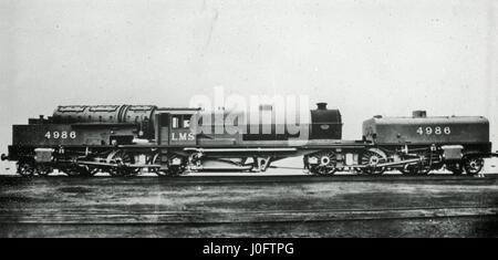 London, Midland and Scottish Railway locomotive 4986 LMS Banque D'Images