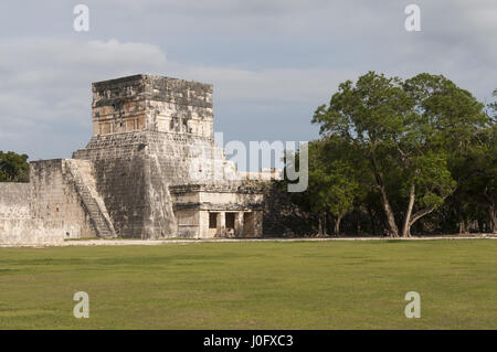 Le Mexique, du Yucatan, Chichen Itza, site maya, Gran Juego de Pelota, Great Ball Banque D'Images