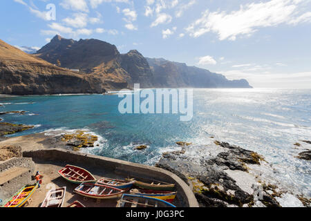 Garca, Cruzinha da Santo Antao, Cap Vert Banque D'Images