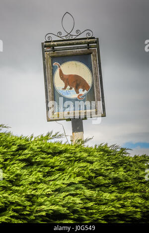 Le Lias bleu pub à Stockton,Warwickshire Banque D'Images