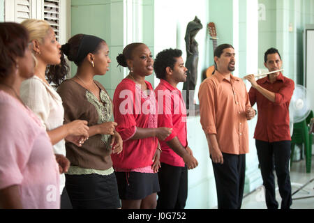 Chanteurs, La Havane, Cuba Banque D'Images