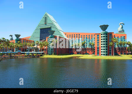 Dolphin Resort Disney, Disney World Orlando Floride Banque D'Images