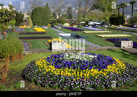 Jardins botaniques de Villa Taranto, Verbania, Piémont, Italie Banque D'Images