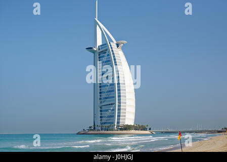 Burj Al Arab à Dubaï, Émirats arabes unis Banque D'Images