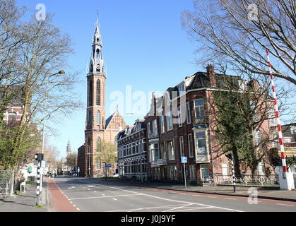 La Cathédrale Saint Joseph (Sint Jozef kathedraal), la cathédrale du diocèse catholique romain de Groningen / Leeuwarden à Groningue, aux Pays-Bas. Banque D'Images