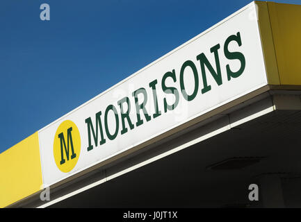 Morrisons signe Banque D'Images