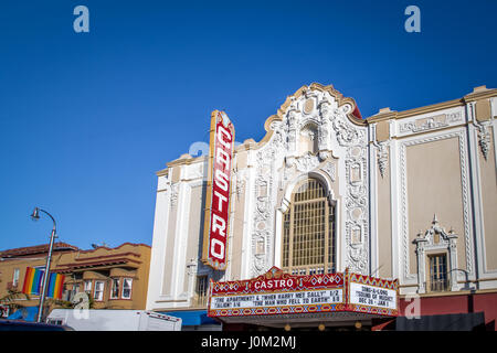 Castro Theatre - San Francisco, California, USA Banque D'Images