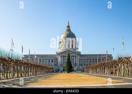 L'Hôtel de ville de San Francisco - San Francisco, California, USA Banque D'Images