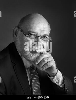 Robert Hue - Date : 20140326 ©Philippe Matsas/Opale Banque D'Images