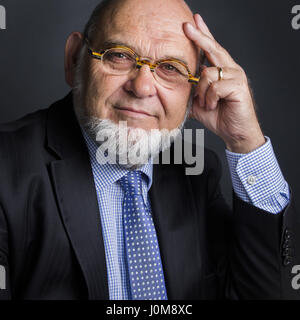 Robert Hue - Date : 20140326 ©Philippe Matsas/Opale Banque D'Images