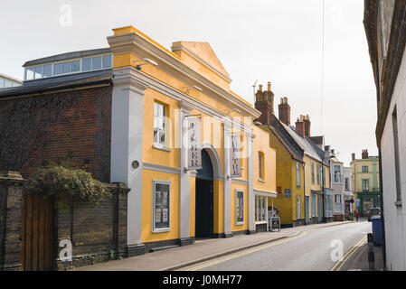 Bungay Suffolk Royaume-uni, le Fisher Theatre dans le Suffolk ville de Bungay, Angleterre Banque D'Images