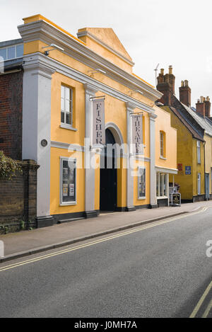 Bungay Suffolk Royaume-uni, le Fisher Theatre dans le Suffolk ville de Bungay, Angleterre Banque D'Images