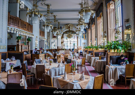 La Maison municipale de Prague est avant tout la ville de style Art Nouveau, et l'un des plus beaux d'Europe. Banque D'Images