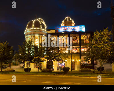 Le théâtre de l'Alhambra, Bradford, West Yorkshire, Royaume-Uni. Banque D'Images