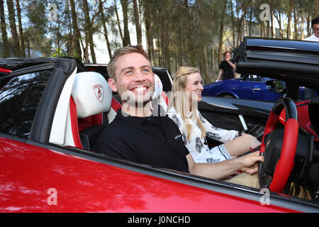 Sydney, NSW, Australie. Apr 15, 2017. Cody Walker à Sydney pour # dur4Paul soirée de levée de crédit : Christopher Khoury/presse australienne/ZUMA/Alamy Fil Live News Banque D'Images