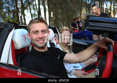 Sydney, NSW, Australie. Apr 15, 2017. Cody Walker à Sydney pour # dur4Paul soirée de levée de crédit : Christopher Khoury/presse australienne/ZUMA/Alamy Fil Live News Banque D'Images