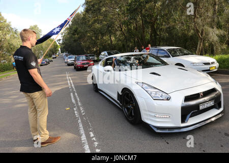 Sydney, NSW, Australie. Apr 15, 2017. Cody Walker à Sydney pour # dur4Paul soirée de levée de crédit : Christopher Khoury/presse australienne/ZUMA/Alamy Fil Live News Banque D'Images