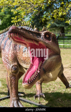 Herrerasaurus, Royaume du Jurassique, Osterley Park, Londres Banque D'Images