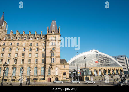 Le nord-ouest de Hall,une fois, 5 star hotel, maintenant, student accommodation,Liverpool, Merseyside, Angleterre,Patrimoine,Ville,Nord,Nord,Angleterre,English,UK. Banque D'Images