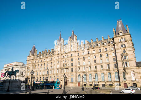 Le nord-ouest de Hall,une fois, 5 star hotel, maintenant, student accommodation,Liverpool, Merseyside, Angleterre,Patrimoine,Ville,Nord,Nord,Angleterre,English,UK. Banque D'Images