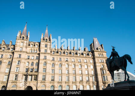 Le nord-ouest de Hall,une fois, 5 star hotel, maintenant, student accommodation,Liverpool, Merseyside, Angleterre,Patrimoine,Ville,Nord,Nord,Angleterre,English,UK. Banque D'Images