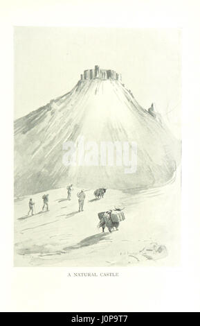 'Dans la Terre interdite' est un compte rendu de voyage d'un voyage à travers le Tibet. Le livre fournit des descriptions détaillées du paysage, des gens et de la culture, offrant 250 illustrations et une carte pour enrichir la compréhension du lecteur de cette région éloignée. Banque D'Images
