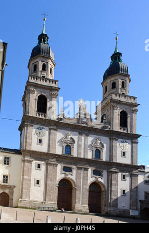 Église des Jésuites, Innsbruck, Autriche Banque D'Images