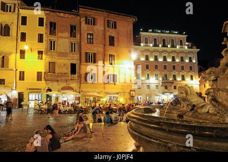 Piazza della Rotonda, Rome, Italie, Europe Banque D'Images