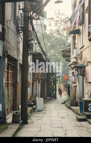 25, 2015,Dec,Chine,Chongqing : un village traditionnel et de la chambre à côté de la célèbre ville de Ciqikou attractions voyage et anciennes maisons historiques Banque D'Images