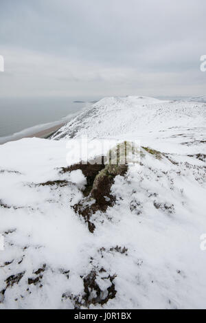 Rhossili vers le bas Banque D'Images