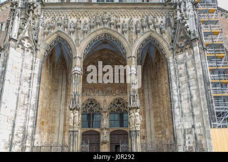 Cathédrale d'Ulm. L'Allemagne. Banque D'Images