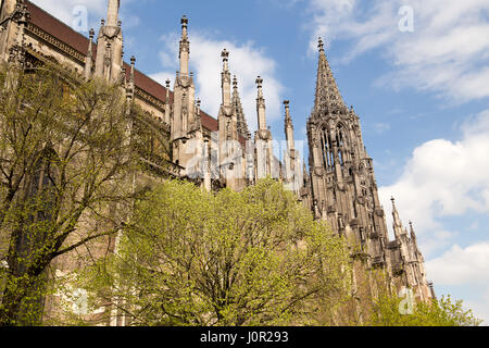 Cathédrale d'Ulm. L'Allemagne. Banque D'Images