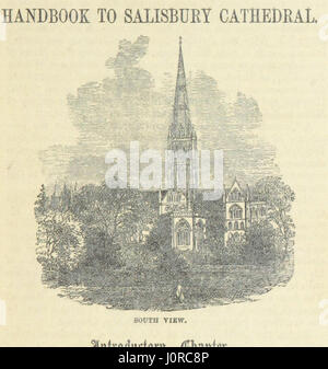 Image prise à partir de la page 17 de "Brown's Stranger's Handbook et Guide illustré de la cathédrale de Salisbury, etc. [par J. B. Moore.]' Banque D'Images