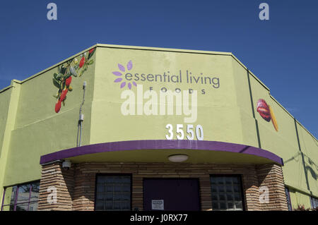 Los Angeles, Californie, USA. 7 mars, 2017. Les aliments vivants essentiels' à l'administration centrale 3550 Hayden Ave, Culver City. Ringo : crédit Chiu/ZUMA/Alamy Fil Live News Banque D'Images