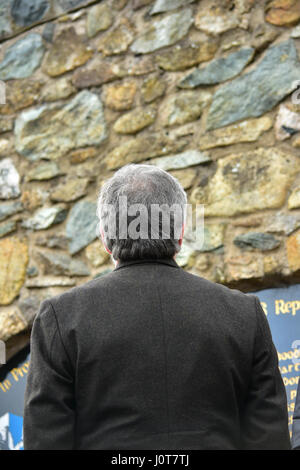 Plus Carrok, comté de Tyrone. Apr 16, 2017. Un républicain de Pâques 1916 défilé de commémoration et de rallye, comté de Tyrone. Credit : Mark Winter/Alamy Live News Banque D'Images