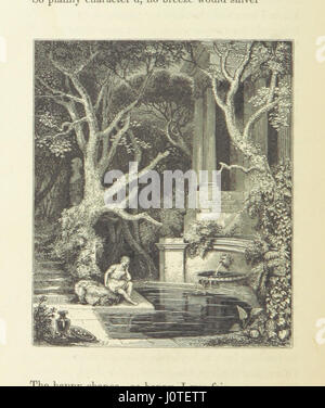 Cette édition des œuvres poétiques de John Keats comprend ses poèmes complets, un mémoire de Richard Monckton Milnes et 120 illustrations de George Scharf. Les illustrations sont tirées à la fois de sources originales et antiques, améliorant l'expérience de lecture. Banque D'Images