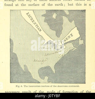 Image prise à partir de la page 44 de "l'histoire de la Terre et l'homme' Banque D'Images